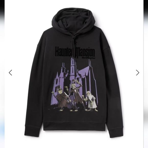 NWT 2025 Haunted Mansion Walt Disney World Pullover Hoodie Sweatshirt Adult XXL